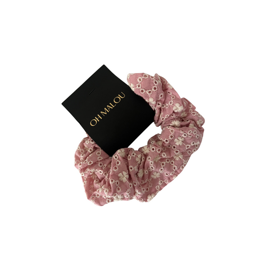 Scrunchie Amelie rosa