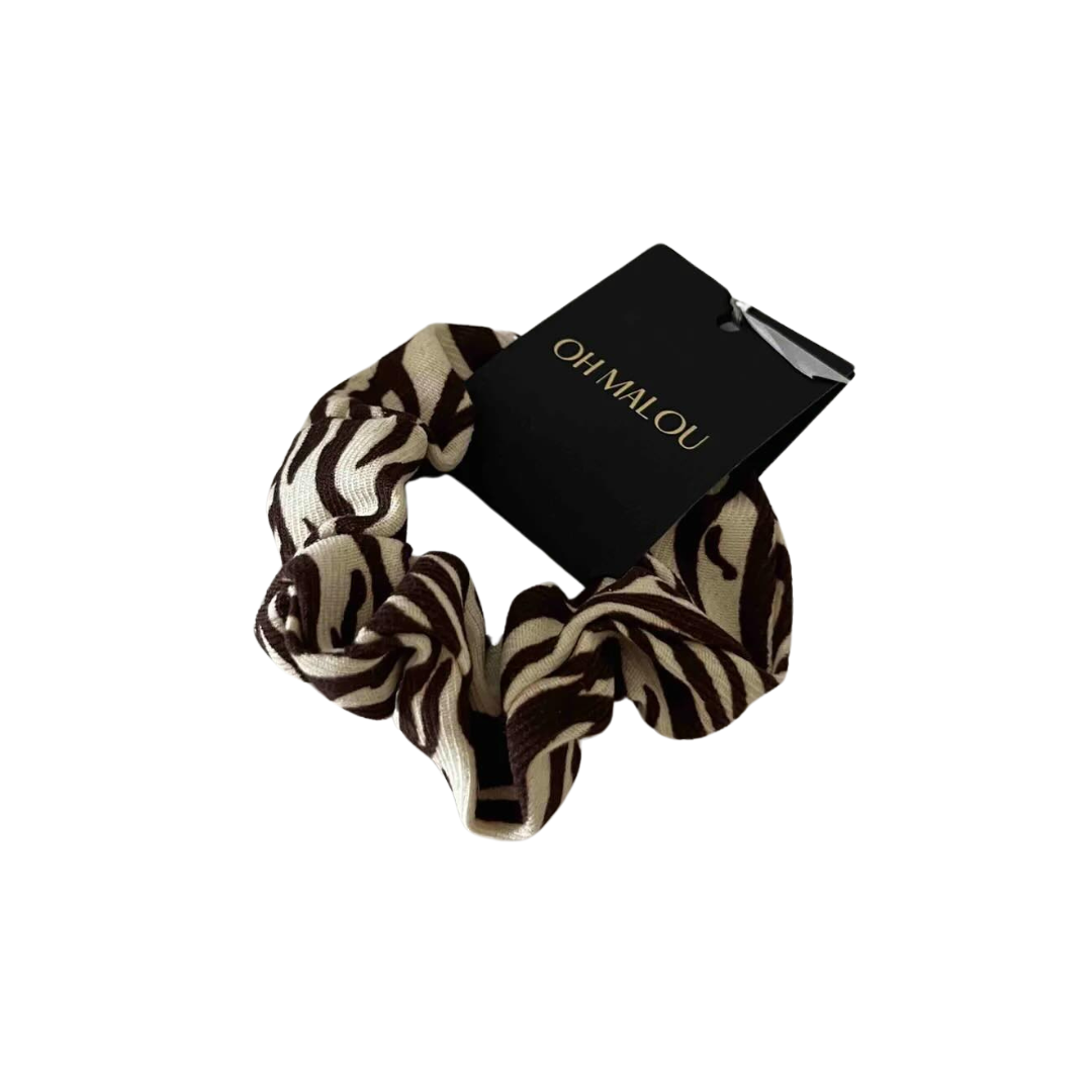 Scrunchie Zebra brown